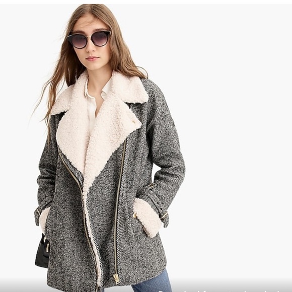 JCrew Herringbone Jacket (Med) - Picture 10 of 13